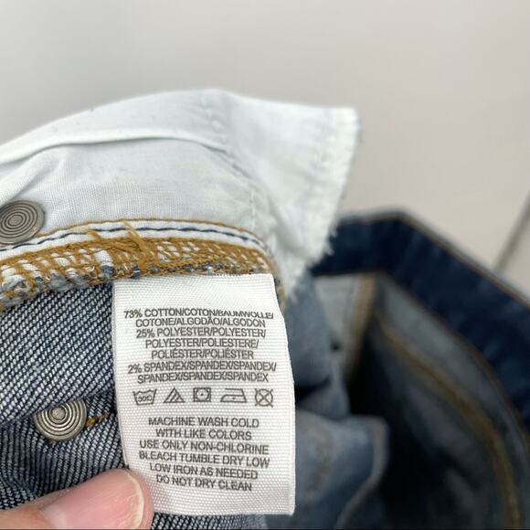 Free People Mid Rise Skinny Jeans 27 Y2K Retro Boho Bohemian Casual - Picture 5 of 5